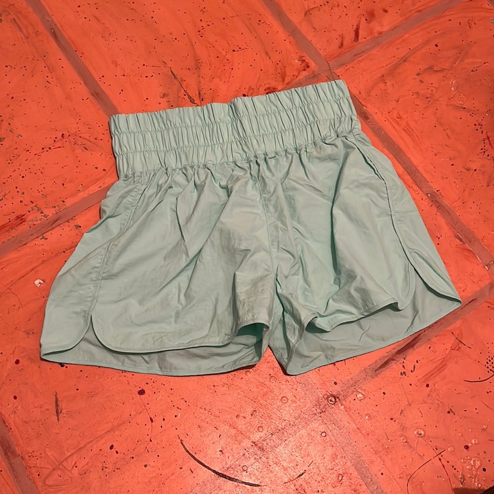 Vintage Athletic Shorts Aquamarine